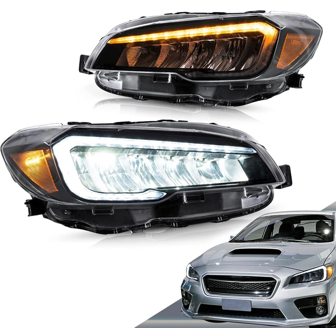 Subaru WRX Vland Full LED Headlights