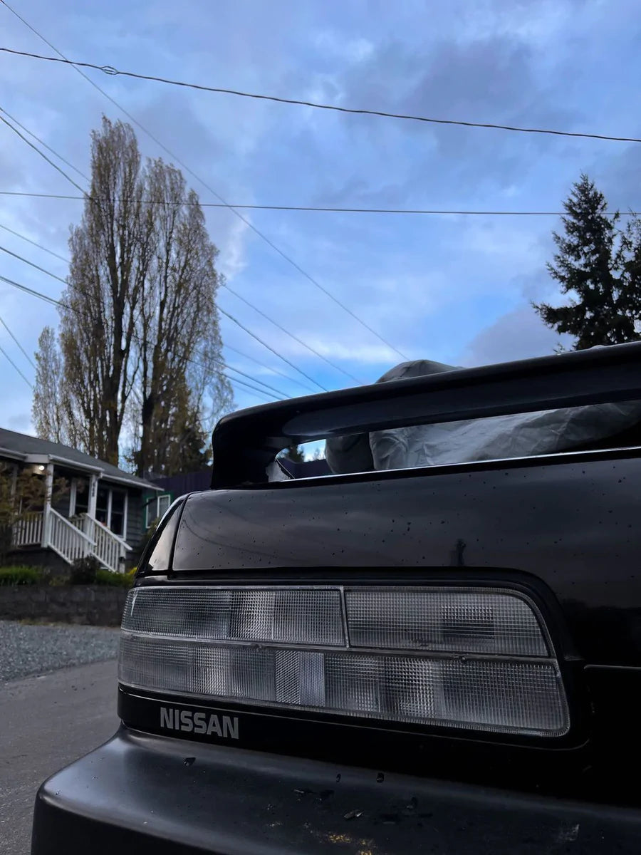 Nissan S13 240SX Coupe Clear DIY Tail Light Lenses