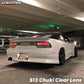 Nissan S13 240SX Chuki Hatchback Clear DIY Tail Light Lenses